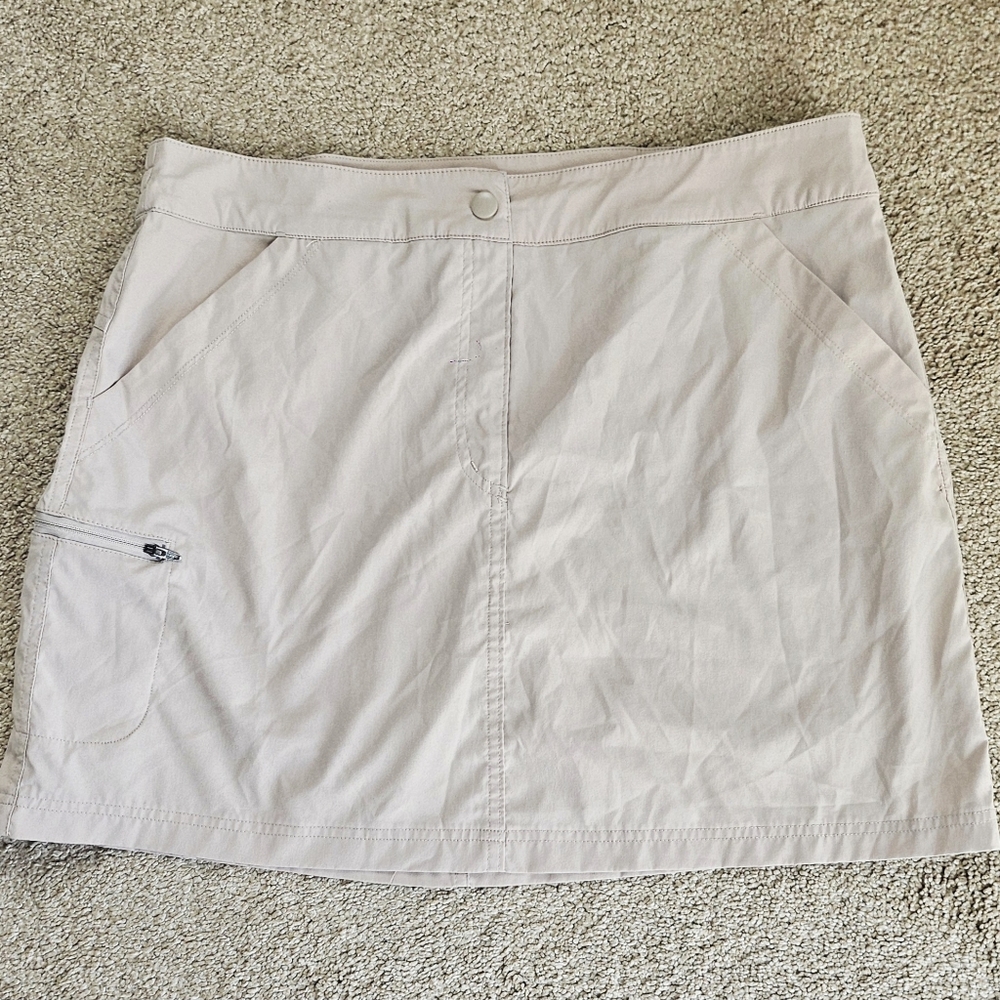 32 Degrees Khaki Skirt Skort LARGE